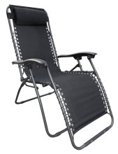 Solstol Berlin med fotstøtte og nakkepute - Sunlife